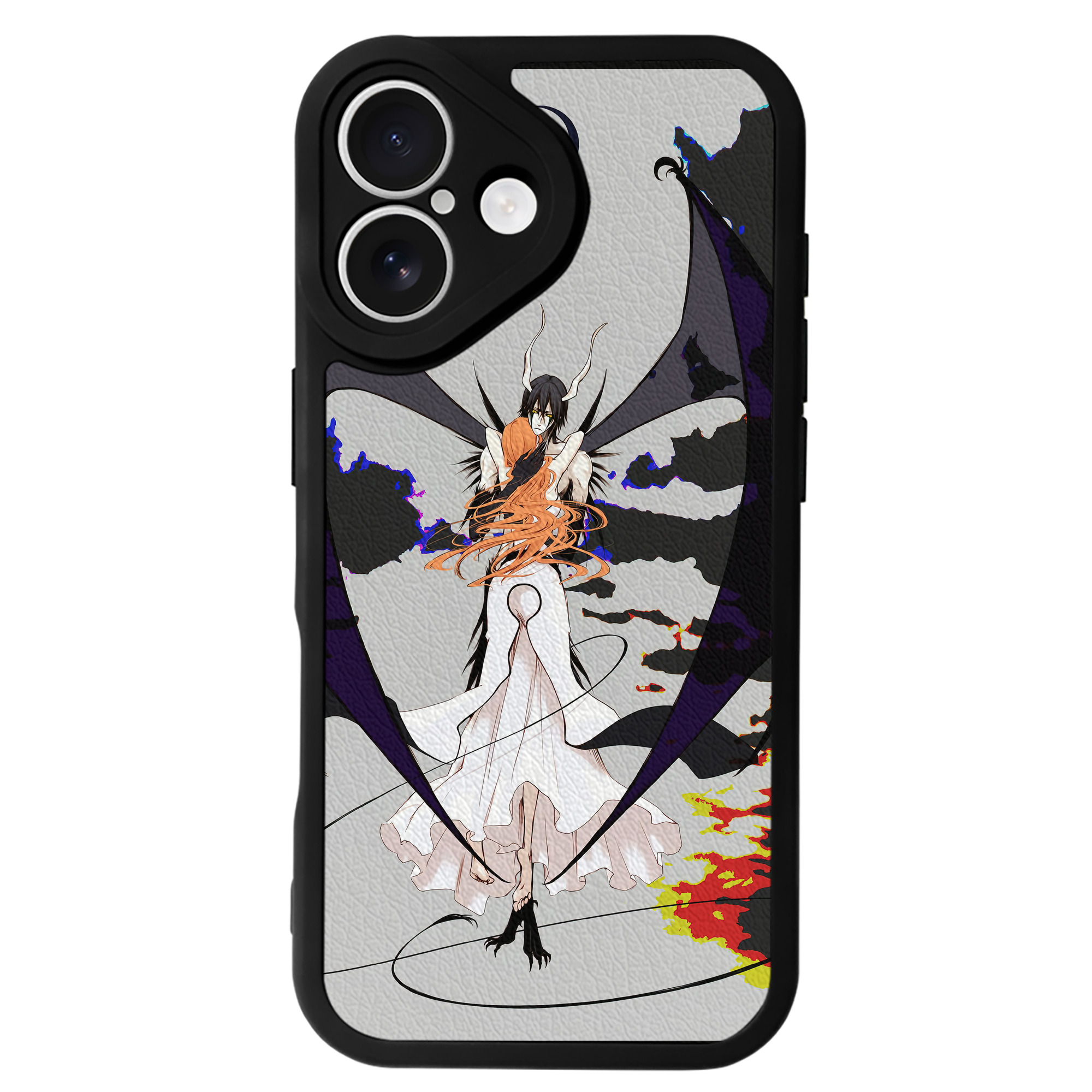 （画像用） ブリーチ BLEACH 【iPhone 16シリーズ対応】シリコンスマホケース（レザー調） 材質：シリコン